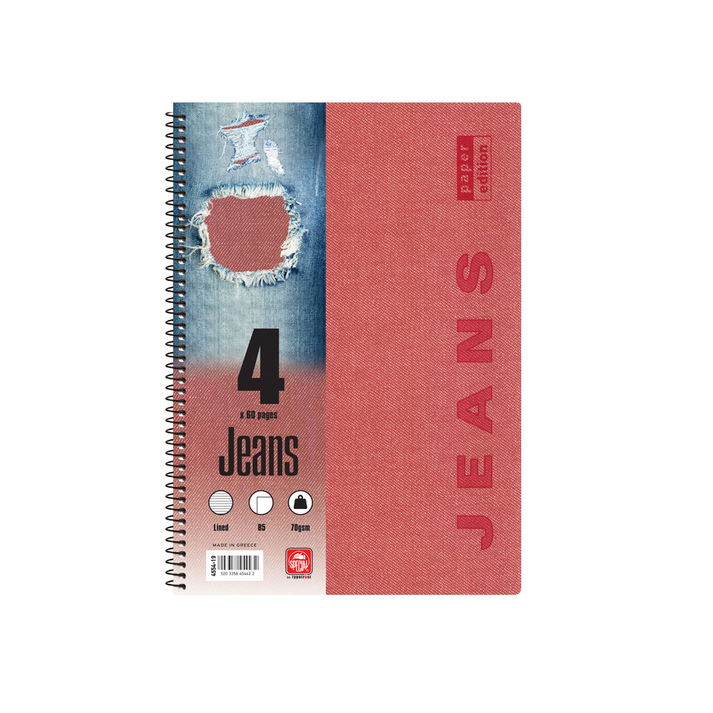 4554-19-JEANS-RED